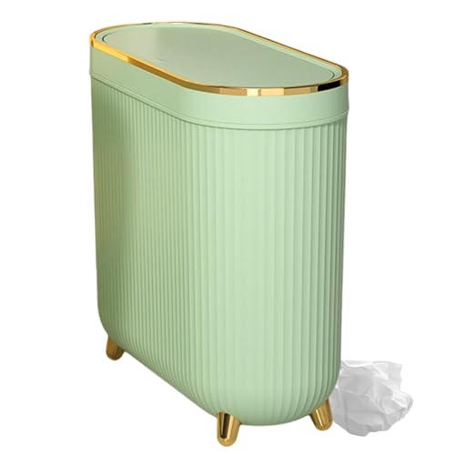Kosmetikeimer klein WC Mülleimer klein mit Deckel | Toilettenpapier Mülleimer Haushalts WC Mülleimer Toilettenpapier-Mülleimer - Kompaktes Design für das Badezimmer Kosmetikeimer klein WC Mülleimer klein mit Deckel | Toilettenpapier Mülleimer Haushalts WC Mülleimer Toilettenpapier-Mülleimer - Kompaktes Design für das Badezimmer von Generic