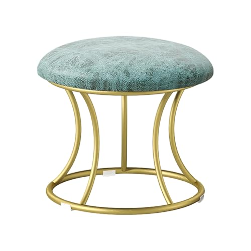 Kreativer Sofa-Fußhocker, Kleiner Haushaltshocker, rutschfest, Verschleißfest und Leicht Zu Reinigen, Geeignet for Wohnzimmer, Partys Oder Temporäre Sitzgelegenheiten(Silver) von Generic