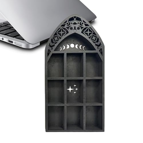 Kristallanzeige | Kristallanzeige -Storage-Rack, Wandkristallanzeige, Anzeigeregal Und Kristallschrankwandregal Für Schmuckschelfellwand, Nagellack, Nagellack, Nagellack Dieses Mondregal Ist Leic Kristallanzeige | Kristallanzeige -Storage-Rack, Wandkristallanzeige, Anzeigeregal Und Kristallschrankwandregal Für Schmuckschelfellwand, Nagellack, Nagellack, Nagellack Dieses Mondregal Ist Leic von Generic