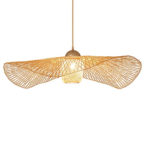 Kronleuchter, Kronleuchter, Moderner Bambus-Kronleuchter, Rattan-Leuchten, Bambus-Pendelleuchte Aus Korbgeflecht, Deckenleuchte Für Wohnzimmer, Hotel, Esszimmer, Heimdekoration/65 cm/a Kronleuchter, Kronleuchter, Moderner Bambus-Kronleuchter, Rattan-Leuchten, Bambus-Pendelleuchte Aus Korbgeflecht, Deckenleuchte Für Wohnzimmer, Hotel, Esszimmer, Heimdekoration/65 cm/a von Generic