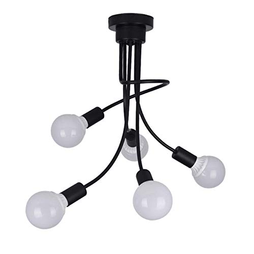 Kronleuchter, Nordicrsonality 5 Heads Kronleuchter Einfaches Kreatives Esszimmer Arbeitszimmer Schlafzimmer Café Kunst Deckenlampendelleuchte, Warmes Licht/Dreifarbiges Licht/a Kronleuchter, Nordicrsonality 5 Heads Kronleuchter Einfaches Kreatives Esszimmer Arbeitszimmer Schlafzimmer Café Kunst Deckenlampendelleuchte, Warmes Licht/Dreifarbiges Licht/a von Generic