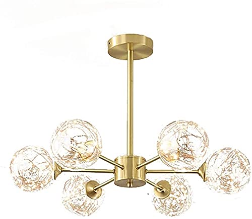 Kronleuchter, Retro-Messing, Künstliche Satelliten-Led-Pendelleuchten, Kristallkugel-Schirm, Halbbündigendelleuchte, Montierte Zweige, Poliertesd, Deckenleuchte, Kompatibel Mit Wohnzimmer, Schlafzimme Kronleuchter, Retro-Messing, Künstliche Satelliten-Led-Pendelleuchten, Kristallkugel-Schirm, Halbbündigendelleuchte, Montierte Zweige, Poliertesd, Deckenleuchte, Kompatibel Mit Wohnzimmer, Schlafzimme von Generic