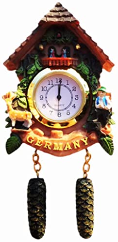 Kuckucksuhr Deutschland Elektronische Uhr Kühlschrankmagnet Kühlschrankmagnet Deko Magnet Aufkleber Souvenir Harz Basteln von Generic