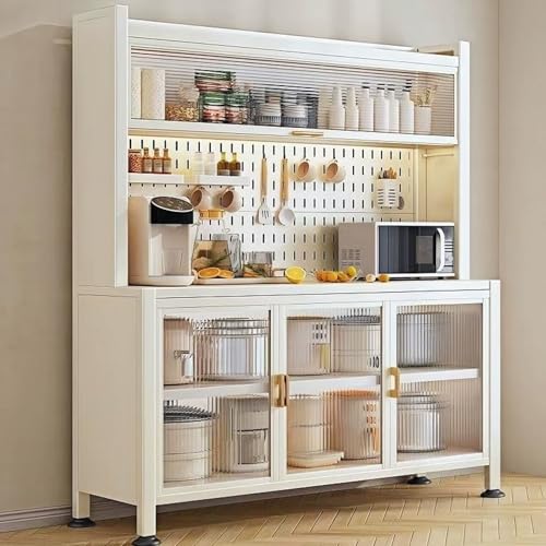 KüChenbüFfetschrank, KüChenvorratsschrank Mit 250 Kg Tragkraft, Vorratsschrank Mit Arbeitsplatte KüChenbüFfetschrank, KüChenvorratsschrank Mit 250 Kg Tragkraft, Vorratsschrank Mit Arbeitsplatte von Generic