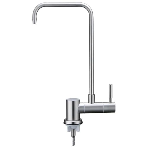 Küchenarmatur Wasserfilter Umkehrosmose Trinkwasserfilter Edelstahl 1/4"Quick Connect von Generic