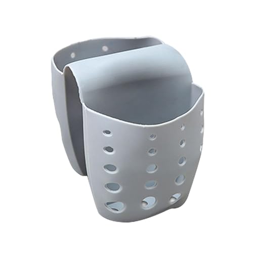 Küchenspüle Caddie – Abflusskorb für Küchenspüle, Wasserhahn-Organizer mit verstellbarem Riemen zum Aufhängen | Sattelschwammwagen mit doppelten Spülen mit Abflusslöchern, Abflusssieb Küchenspüle Caddie – Abflusskorb für Küchenspüle, Wasserhahn-Organizer mit verstellbarem Riemen zum Aufhängen | Sattelschwammwagen mit doppelten Spülen mit Abflusslöchern, Abflusssieb von Generic