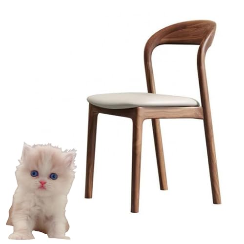 Küchenstühle Massivholz robuste und stilvolle Holzstühle für Thekenhöhentische weiß 81 * 43 * 46cm von Generic