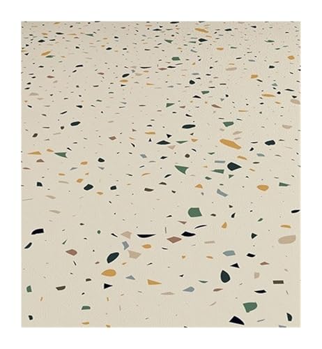 Küchenteppich Küchenläufer rutschfest Wasserdicht Leder Marmor Optik Teppich Bunte Große Größe (SA4911-P-8,1pc 200x300cm) von Generic