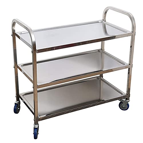 Küchenwagen, Servierwagen – Tragbare Kücheninsel aus Metall für Speisen und Getränke – Rollender Kaffeewagen für zu Hause zur Verwendung in Bar und Badezimmer Küchenwagen, Servierwagen – Tragbare Kücheninsel aus Metall für Speisen und Getränke – Rollender Kaffeewagen für zu Hause zur Verwendung in Bar und Badezimmer von Generic