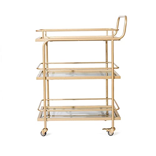 Küchenwagen, rollender Küchen-Weinlagerwagen – vielseitiger Servierwagen und Barkeeper-Station, platzsparendes Design für das Esszimmer und die Unterhaltung zu Hause, stilvoll und funktional Küchenwagen, rollender Küchen-Weinlagerwagen – vielseitiger Servierwagen und Barkeeper-Station, platzsparendes Design für das Esszimmer und die Unterhaltung zu Hause, stilvoll und funktional von Generic