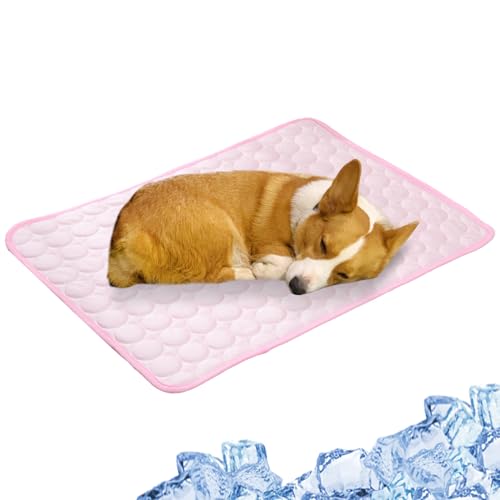 Kühlkissen Für Hunde - Kühlkissen Für Welpen | Faserstoff Bequeme Schlafmatte, Hundekühlmatte, Sommer-Eispolster Für Hunde Und Katzen, Haustierbedarf Für Käfig, Zwinger, Bett, Sofa Kühlkissen Für Hunde - Kühlkissen Für Welpen | Faserstoff Bequeme Schlafmatte, Hundekühlmatte, Sommer-Eispolster Für Hunde Und Katzen, Haustierbedarf Für Käfig, Zwinger, Bett, Sofa von Generic