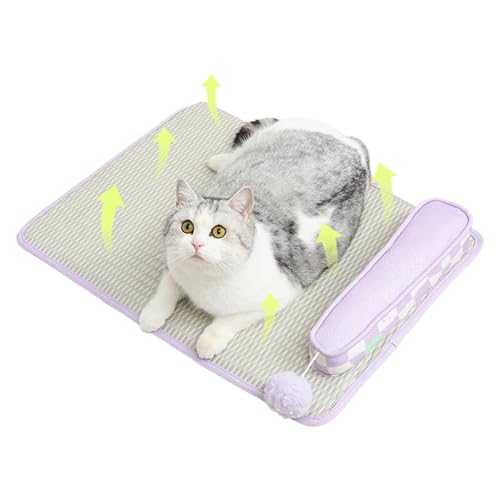 Kühlmatte Für Hunde | Katzen Schlafmatte Mit Kissen | Antirutsch Tierkühlauflage Mit Wärmeableitung Für Erholung & Ruhe Kühlmatte Für Hunde | Katzen Schlafmatte Mit Kissen | Antirutsch Tierkühlauflage Mit Wärmeableitung Für Erholung & Ruhe von Generic