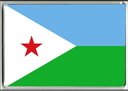 Kühlschrankmagnet mit Dschibuti-Flagge von Generic