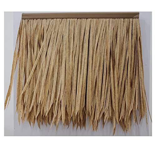 Künstliche Reetdachziegel Kunststoff Reetdachziegel Palm Reet Künstlich PE Fell Stroh Fake Stroh Bed And Breakfast Bauernhof Dachdekoration Thatch Roll Fake Reet(Farbe: Gelb A)(Yellow c,20pcs) von Generic