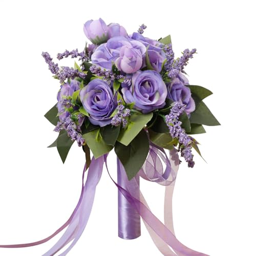 Künstlicher weißer Rosenstrauß – Elegantes Seidenblumen-Arrangement, Hochzeits-Rosenstrauß | Künstliche Blumendekoration, errötende Braut-Mittelstücke, dekorative Blumen für Tischdekorationspartys im Künstlicher weißer Rosenstrauß – Elegantes Seidenblumen-Arrangement, Hochzeits-Rosenstrauß | Künstliche Blumendekoration, errötende Braut-Mittelstücke, dekorative Blumen für Tischdekorationspartys im von Generic