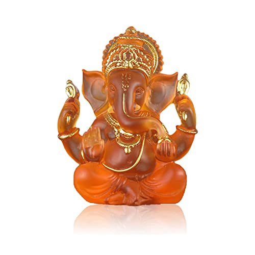 Kunstharz-Statue des Herrn Ganesha, Elefanten-Gott, Buddha-Skulptur, Elefant, Ganesha, Statue, hinduistische Buddha-Statue, Dekoration, Elefant, Hindu-Gott, Hindu-Gott, Skulptur für Heimdekoration von Generic
