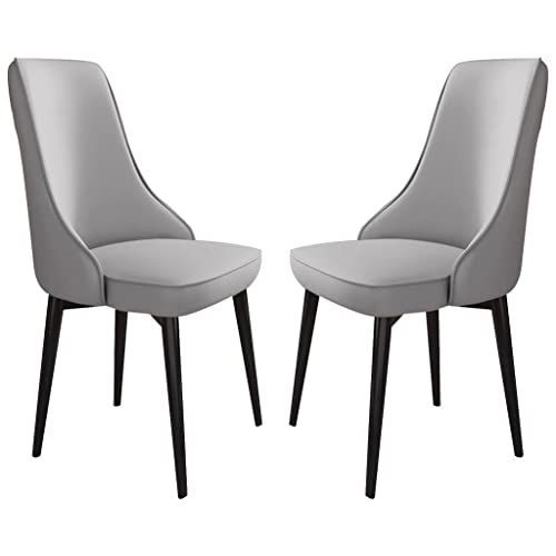 Kunstleder Küche Esszimmerstühle 2er Set Schlafzimmer Zimmer Balkon Sofa Stuhl mit Kohlenstoffstahlbeinen Kunstleder Küche Esszimmerstühle 2er Set Schlafzimmer Zimmer Balkon Sofa Stuhl mit Kohlenstoffstahlbeinen von Generic
