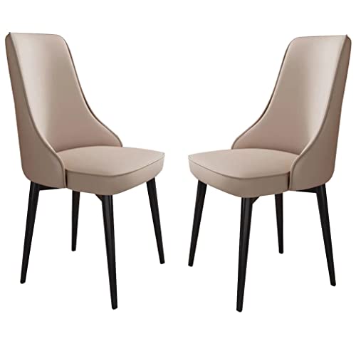 Kunstleder Küche Esszimmerstühle 2er Set Schlafzimmer Zimmer Balkon Sofa Stuhl mit Kohlenstoffstahlbeinen Kunstleder Küche Esszimmerstühle 2er Set Schlafzimmer Zimmer Balkon Sofa Stuhl mit Kohlenstoffstahlbeinen von Generic