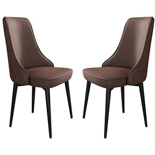 Kunstleder Küche Esszimmerstühle 2er Set Schlafzimmer Zimmer Balkon Sofa Stuhl mit Kohlenstoffstahlbeinen Kunstleder Küche Esszimmerstühle 2er Set Schlafzimmer Zimmer Balkon Sofa Stuhl mit Kohlenstoffstahlbeinen von Generic