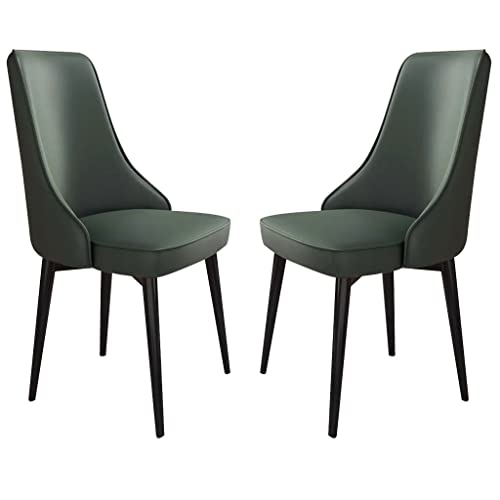 Kunstleder Küche Esszimmerstühle 2er Set Schlafzimmer Zimmer Balkon Sofa Stuhl mit Kohlenstoffstahlbeinen Kunstleder Küche Esszimmerstühle 2er Set Schlafzimmer Zimmer Balkon Sofa Stuhl mit Kohlenstoffstahlbeinen von Generic