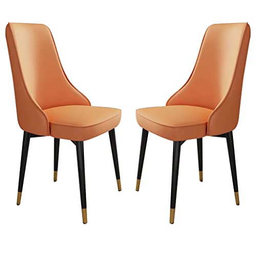Kunstleder Küche Esszimmerstühle 2er Set Schlafzimmer Zimmer Balkon Sofa Stuhl mit Kohlenstoffstahlbeinen Kunstleder Küche Esszimmerstühle 2er Set Schlafzimmer Zimmer Balkon Sofa Stuhl mit Kohlenstoffstahlbeinen von Generic