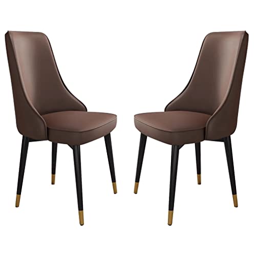 Kunstleder Küche Esszimmerstühle 2er Set Schlafzimmer Zimmer Balkon Sofa Stuhl mit Kohlenstoffstahlbeinen Kunstleder Küche Esszimmerstühle 2er Set Schlafzimmer Zimmer Balkon Sofa Stuhl mit Kohlenstoffstahlbeinen von Generic