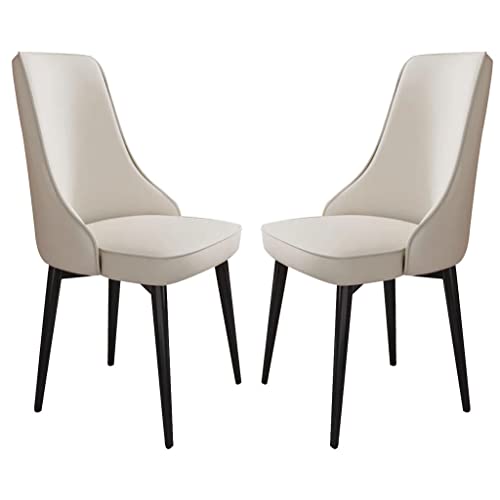Kunstleder Küche Esszimmerstühle 2er Set Schlafzimmer Zimmer Balkon Sofa Stuhl mit Kohlenstoffstahlbeinen Kunstleder Küche Esszimmerstühle 2er Set Schlafzimmer Zimmer Balkon Sofa Stuhl mit Kohlenstoffstahlbeinen von Generic