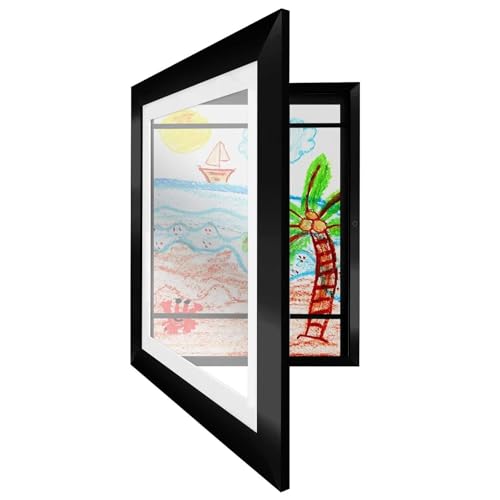 Kunstrahmen Für Kinder - Gemma Bilderrahmen,Kunstrahmen Für Kinder | Vorne Öffnen Kunstwerke Rahmen Für Edelsteine Bilder, Archivrahmen Für Kunstwerke A4, von Generic