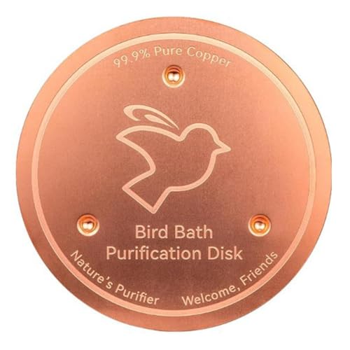 Kupfer Vogelbad Reinigungsscheibe 2er Set for Vogeltränken Wasserqualität verbessern Gartenzubehör Kupfer Vogelbad Reinigungsscheibe 2er Set for Vogeltränken Wasserqualität verbessern Gartenzubehör von Generic
