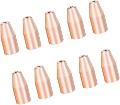 Kupferdüse für Handheld -Laserschweißsysteme, Kabel -Futter -kompatible Spitze für die Schweißleistung Wire guide nozzle 1.2mm 10Stücke von Generic