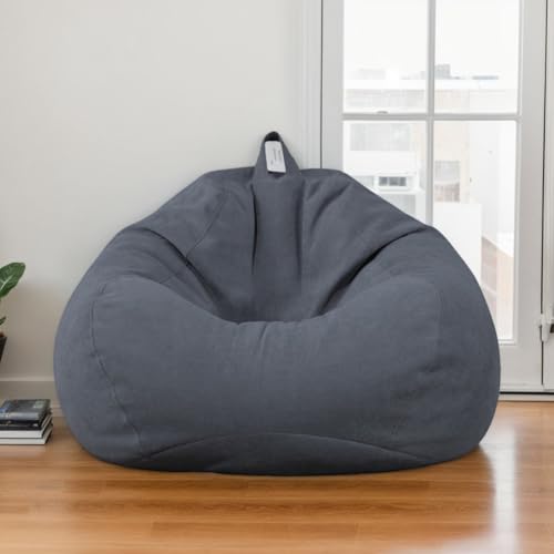 Kuscheltier Aufbewahrung Sitzsack Abdeckung Nur Stretch Samt Reißverschluss Keine Füllung Verdickt Waschbar Schlafzimmer Wohnzimmer Büro Terrasse Teenager Erwachsene,G,90 * 110cm Kuscheltier Aufbewahrung Sitzsack Abdeckung Nur Stretch Samt Reißverschluss Keine Füllung Verdickt Waschbar Schlafzimmer Wohnzimmer Büro Terrasse Teenager Erwachsene,G,90 * 110cm von DOSYCOVUR