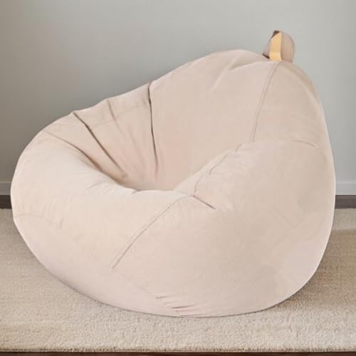 Kuscheltier Aufbewahrung Sitzsack Abdeckung Nur Stretch Samt Reißverschluss Keine Füllung Verdickt Waschbar Schlafzimmer Wohnzimmer Büro Terrasse Teenager Erwachsene,H,70 * 80cm Kuscheltier Aufbewahrung Sitzsack Abdeckung Nur Stretch Samt Reißverschluss Keine Füllung Verdickt Waschbar Schlafzimmer Wohnzimmer Büro Terrasse Teenager Erwachsene,H,70 * 80cm von DOSYCOVUR