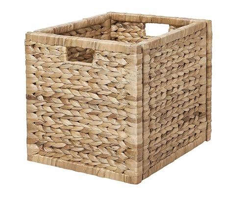 LABBSAL Ikea Korb, Handarbeit Wasserhyazinthe, 32x34x32 Kallax von Generic