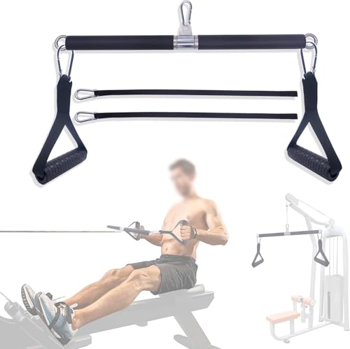 LAT Pulldown Bar - Rudertrainingsgriff-Set Für Das Training Der Oberkörper-rumpfmuskulatur von Generic