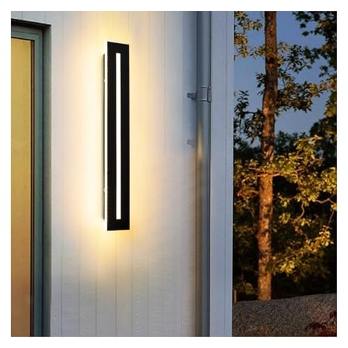 LED Lange Wandleuchte Gartenleuchte Dekoration Außenbeleuchtung AC85-265V Extern, Energieeinsparung Wandleuchte von Generic
