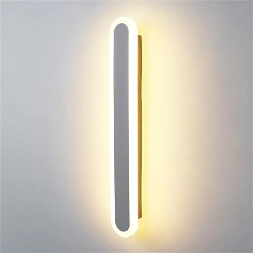 LED-Wandleuchte für den Innenbereich mit Fernbedienung, Moderne dimmbare Wandleuchte, Lange Acryl-Wandlampe, minimalistische weiße Wandleuchte für den Innenbereich, Balkon, Garage, Innenbeleuchtu LED-Wandleuchte für den Innenbereich mit Fernbedienung, Moderne dimmbare Wandleuchte, Lange Acryl-Wandlampe, minimalistische weiße Wandleuchte für den Innenbereich, Balkon, Garage, Innenbeleuchtu von Generic