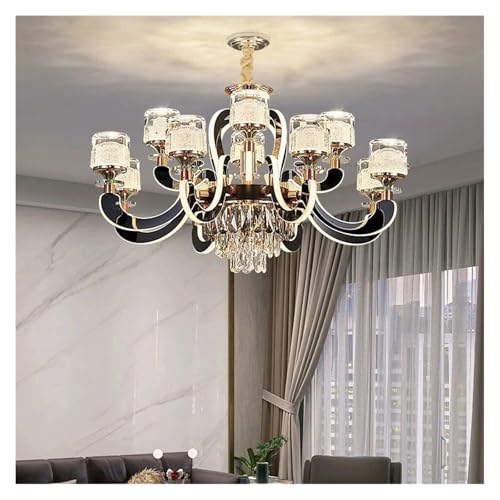 , LEDKristall mit Acryl beleuchteten Armen für Wohnzimmer und Esszimmer Modern von Generic