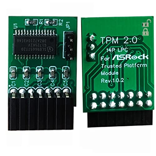 NUHFUFA LPC 14 Pin ASROCK Rack TPM2.0 Sicherheitsmodul Motherboards Modul für Asrock TPM2 -SLI -S -SPI Plattform Ersatzteil NUHFUFA LPC 14 Pin ASROCK Rack TPM2.0 Sicherheitsmodul Motherboards Modul für Asrock TPM2 -SLI -S -SPI Plattform Ersatzteil von NUHFUFA