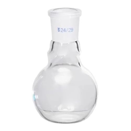 Laborgeräte und -ausrüstung 1 stücke 50 ml-1000 ml #24 Labor Glaskolben Labor Neck Flachen Boden Glas Flaschen(50ml) von Generic