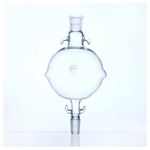 Laborgeräte und -ausrüstung 1 stücke 50 ml Bis 2000 ml Labor Lösungsmittel Reservoir Ball Glas Spalte Lagerung Glaskolben(500ml 24x2) von Generic
