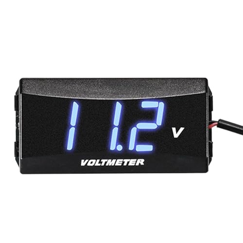 Ladeanzeige Voltmeter Auto Motorrad Spannungsprüfer Voltmeter LCD Display Voltmeter Voltmeter für Auto Voltmeter Motorrad Digital Spannungsmesser LED Tes Ladeanzeige Voltmeter Auto Motorrad Spannungsprüfer Voltmeter LCD Display Voltmeter Voltmeter für Auto Voltmeter Motorrad Digital Spannungsmesser LED Tes von Generic