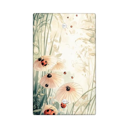 Ladybug Lichtschalter-Abdeckplatten/Steckdosenabdeckungen, weiches grünes Blumendesign für Frühlingsdekoration, Thermoplastische Wandplatten, Standardgröße Blanko-Abdeckplatte Ladybug Lichtschalter-Abdeckplatten/Steckdosenabdeckungen, weiches grünes Blumendesign für Frühlingsdekoration, Thermoplastische Wandplatten, Standardgröße Blanko-Abdeckplatte von Generic