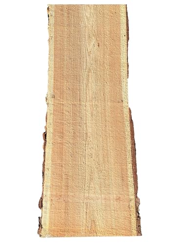 Lärche europäisch Schnittholz - naturbelassen, unbesäumt mit Baumkante - hochwertiges Holz für DIY-Projkete im Innen- und Außenbereich von Generic