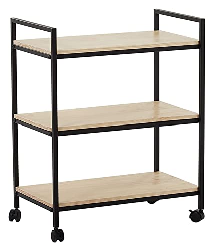 Lagerwagen, Bar-Servierwagen für Luxusrestaurants in Hotels, 3-stufiger Tisch, Küchen-Weinlagerwagen, Bar-Servierwagen, feststellbare Räder für Zuhause, Küche – 76 x 35 x 60 cm – 2 Stile Lagerwagen, Bar-Servierwagen für Luxusrestaurants in Hotels, 3-stufiger Tisch, Küchen-Weinlagerwagen, Bar-Servierwagen, feststellbare Räder für Zuhause, Küche – 76 x 35 x 60 cm – 2 Stile von Generic