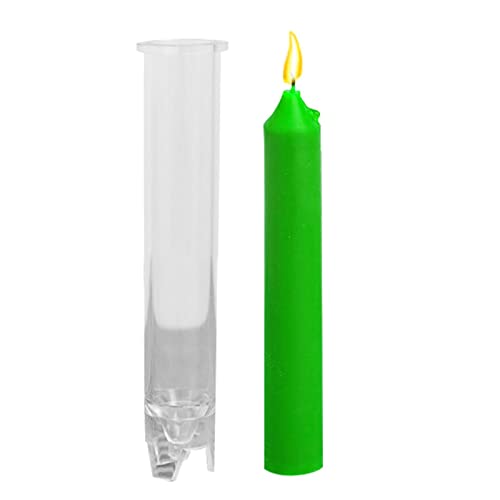 Lange Kerzenform – praktische Weihnachtskerzenformen – ideal für Aromatherapie, Kerzen, Epoxidharz, Gießen, Wachs, Seifen, Blumenproben, DIY Tonhandwerk von Generic