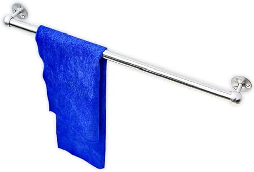 Langer Handtuchhalter, 30cm-120cm Single Towe Rod Edelstahl Handtuchhalter, Handtuchhalter Mit Glattem Finish Für Badezimmer Haare Und Küche, Schraubbefestigung, 110cm Langer Handtuchhalter, 30cm-120cm Single Towe Rod Edelstahl Handtuchhalter, Handtuchhalter Mit Glattem Finish Für Badezimmer Haare Und Küche, Schraubbefestigung, 110cm von Generic