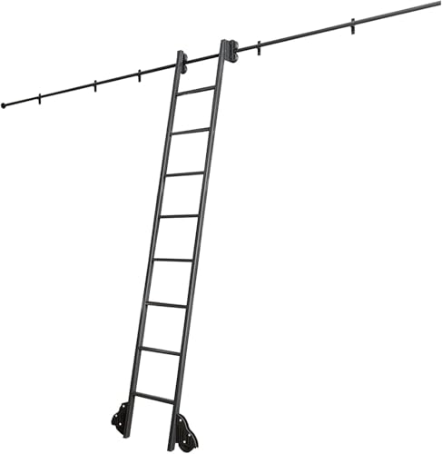 Langlebige Rollende Bibliotheksleiter, Schiebeleiterschienen-kit, Hochleistungsgleitschienen, Rollleitern Für Bücherregal- Oder Lagerrollenbahnsystemzubehör, 6.6ft/200cm Track Kit Langlebige Rollende Bibliotheksleiter, Schiebeleiterschienen-kit, Hochleistungsgleitschienen, Rollleitern Für Bücherregal- Oder Lagerrollenbahnsystemzubehör, 6.6ft/200cm Track Kit von Generic