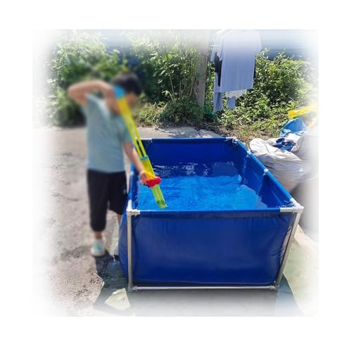 Langlebiger Aquakultur-Wassertank mit Ablassventil ，Fischteichfolie，Nicht mit Rahmen,für Fischteich im Freien for Garten oder Terrasse(10x3m) von Generic