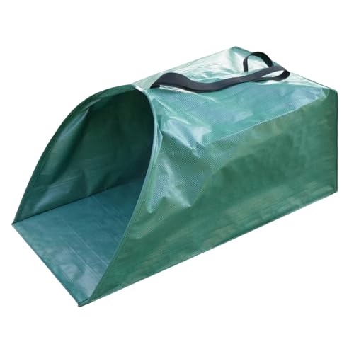 Laubsack – Kehrschaufel-Typ Gartensack | Gartenabfallsäcke | 200 l wiederverwendbarer Sack für Hofreinigung | Laubsammlung für Rasen, Hinterhof, Bauernhof und Park | Multifunktionale Outdoor-Müllsäcke von Generic