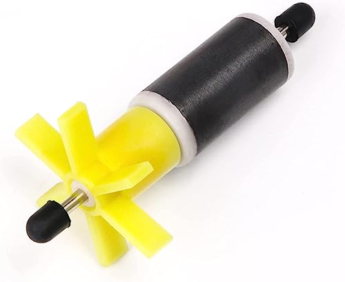Laufrad für Lay Z Spa Pumpe Laufrad Ersatzfilter enthalten Edelstahlwelle und Kappen (gelb) von Generic
